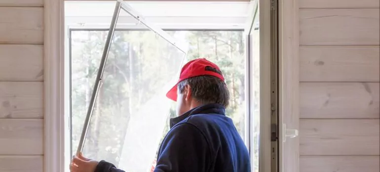 Expandable Window Screen Installation in Bonita Springs, FL