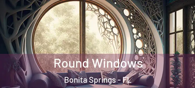  Round Windows Bonita Springs - FL