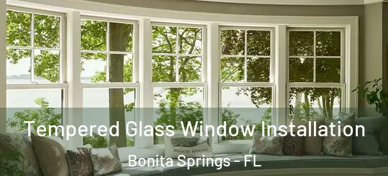  Tempered Glass Window Installation Bonita Springs - FL