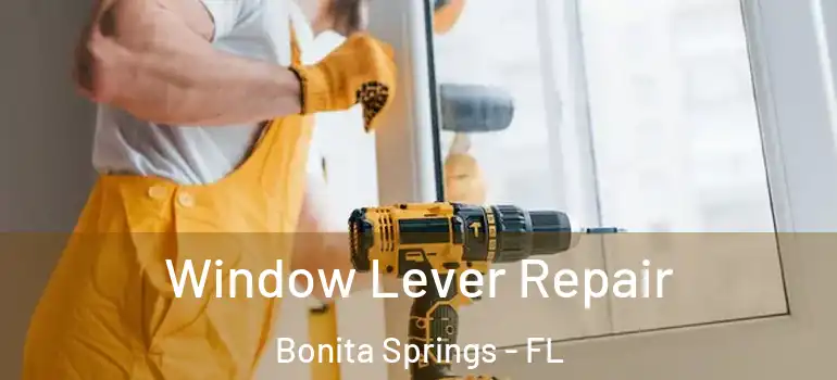  Window Lever Repair Bonita Springs - FL